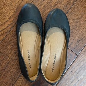 Black Lucky Brand Flats